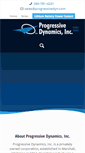 Mobile Screenshot of progressivedyn.com